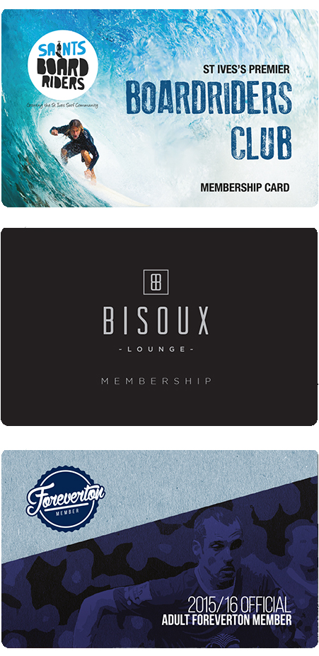 membership cards